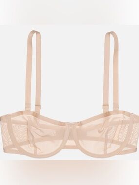 CUUP mesh balconette bra